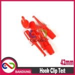 HOOK CLIP TEST 42MM KLIP PENJEPIT CONNECTOR KAIL PENGAIT IC MERAH - Image 2