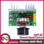 SCR 220V 220VAC THYRISTOR 4000W DIMMER SPEED REGULATOR CONTROLLER MOTOR LAMPU MODULE - Image 2