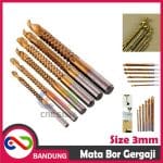 MATA BOR GERGAJI 3MM TITANIUM DRILL 2 FUNGSI PLUS ADAPTOR - Image 4