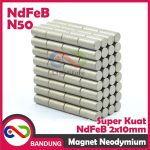 MAGNET NEODYMIUM NDFEB BULAT PERMANEN 2X10MM - Image 5