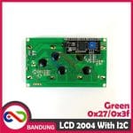 LCD CHARACTER 20X4 2004 5V GREEN HJAU BACKLIGHT MODULE + I2C MODULE - Image 3