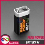 BATERAI 9V KOTAK 6F22 BATERY PEAK POWER HEAVY DUTY - Image 3