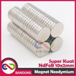 MAGNET NEODYMIUM NDFEB BULAT PERMANEN 10X2MM - Image 3
