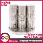 MAGNET NEODYMIUM NDFEB BULAT PERMANEN 8X1MM - Image 3