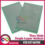 PCB DOT MATRIX THRU HOLE SINGLE LAYER 9X15CM 9*15CM - Image 3