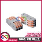 TERMINAL PARALEL 3 LINE KONEKTOR SAMBUNGAN CONNECTOR BLOCK - Image 2