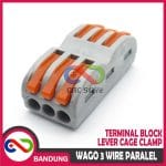 TERMINAL PARALEL 3 LINE KONEKTOR SAMBUNGAN CONNECTOR BLOCK