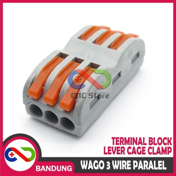 TERMINAL PARALEL 3 LINE KONEKTOR SAMBUNGAN CONNECTOR BLOCK