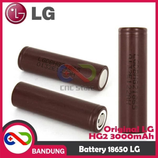 ORIGINAL LG HG2 18650 LiMn 3000MAH BATTERY