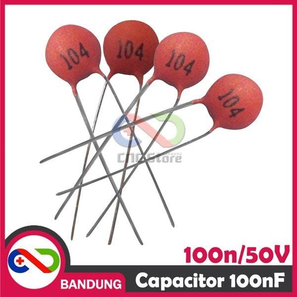10PCS CAPACITOR CERAMIC KAPASITOR KERAMIK 100NF 104 0.1uF 50V