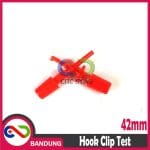 HOOK CLIP TEST 42MM KLIP PENJEPIT CONNECTOR KAIL PENGAIT IC MERAH - Image 4