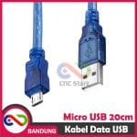 KABEL DATA MICRO USB ARDUINO MICRO USB ROBOTDYN TYPE A MALE 30CM - Image 3