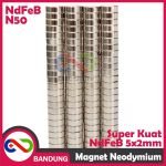 MAGNET NEODYMIUM NDFEB BULAT PERMANEN 5X2MM - Image 4