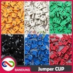 20PCS JUMPER CAP SOCKET SOKET 2.54MM 2.54 BLACK HITAM - Image 2