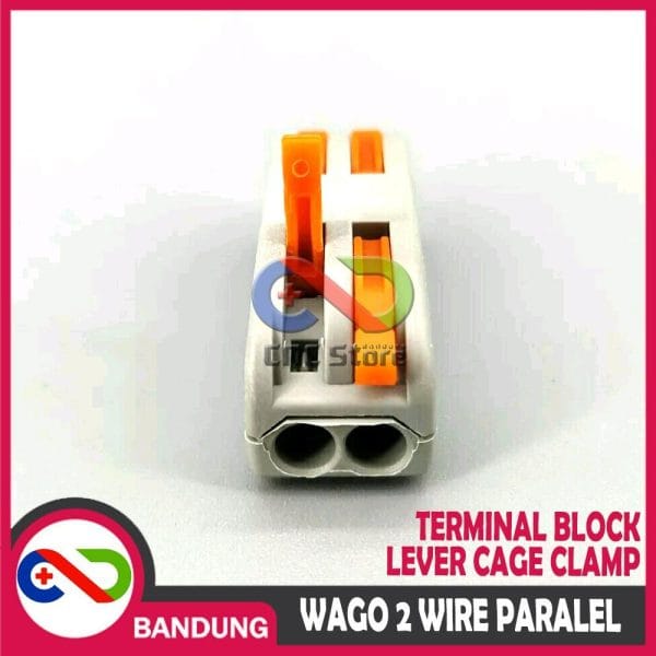TERMINAL PARALEL 2 LINE KONEKTOR SAMBUNGAN CONNECTOR BLOCK