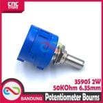 POTENTIOMETER BOURNS MULTI TURN 3590S 50K 2W POTENSIO POTENTIO
