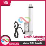 LINEAR ACTUATOR MOTOR DC 12V HIDROLIK HYDRAULIC 300MM 1000N 100KG 30CM - Image 3