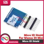 MICROSD MICRO SD SHIELD FOR WEMOS D1 MINI - Image 3