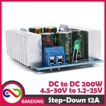 STEP DOWN 12A 200W DC TO DC ADJUSTABLE POWER SUPPLY 4.5-30V TO 1.2-25V STEPDOWN - Image 4