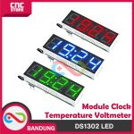DS1302 LED electronic clock high precision clock module car clock temperature voltage RED - Image 2
