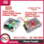 POWER SUPPLY MEAN WELL LRS-50-5 LRS505 5V 10A 50W MEANWELL - Image 4