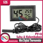 THERMOMETER FY-12 HYGROMETER DIGITAL WITH PROBE