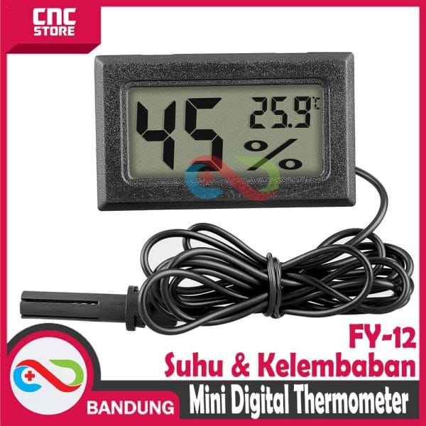 THERMOMETER FY-12 HYGROMETER DIGITAL WITH PROBE