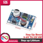 STEP UP BOOST LITHIUM 18650 3-6V TO 12V 8W - Image 4