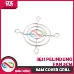 RAM COVER GRILL BESI PELINDUNG TUTUP KIPAS FAN 50x50x10MM
