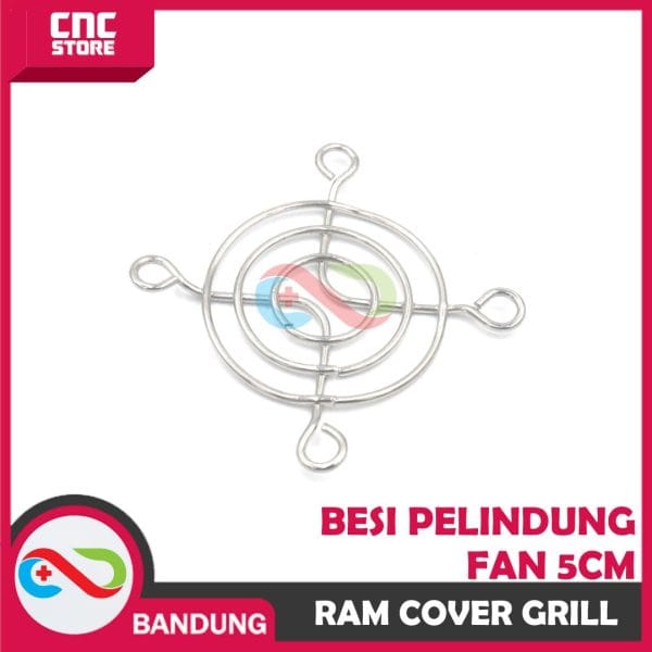 RAM COVER GRILL BESI PELINDUNG TUTUP KIPAS FAN 50x50x10MM