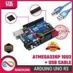 Arduino UNO R3 ATMEGA328P ATMEGA 16U2 Compatible Board + Kabel USB