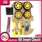 KIT SMART CHASSIS 4WD WHEEL DRIVE RC ARDUINO RASPBERRY ABS - Image 4