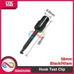 HOOK CLIP TEST 58MM KLIP PENJEPIT CONNECTOR KAIL PENGAIT IC BLACK - Image 4