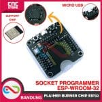 SOCKET PROGRAMMER DOWNLOADER FLASHER BURNER CHIP ESP32 ESP-WROOM-32 - Image 2