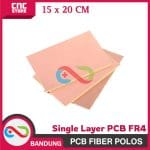 PCB POLOS SINGLE LAYER FR4 FIBER 15X20CM - Image 4