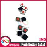 TACTILE SWITCH PUSH BUTTON 6X6X5MM RED MERAH SMD - Image 3