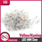 10PCS LED 5MM F5 SUPER BRIGHT YELLOW CLEAR - Image 4