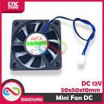 MINI FAN DC BRUSHLESS 12V 5x5x1CM KIPAS PENDINGIN 5CM FAN 5 CM - Image 4