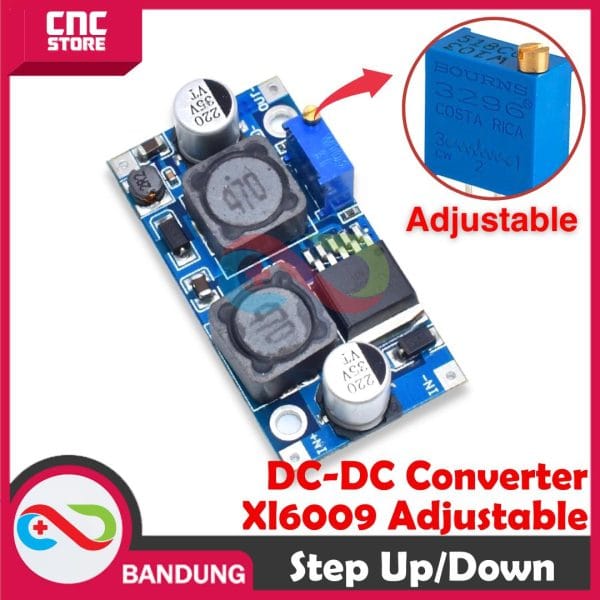 XL6009 Auto Boost Buck Adjustable Step Up Step Down DC to DC converter
