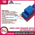 MODULE RELAY 12V HIGH LOW TRIGGER WITH OPTOCOUPLER -1 CHANNEL - Image 5