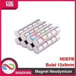 MAGNET NEODYMIUM NDFEB BULAT PERMANEN 12X9MM - Image 3