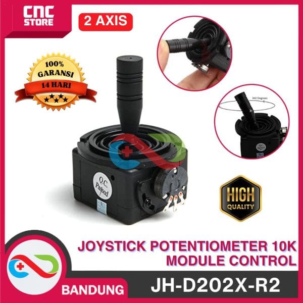 JH-D202X-R2 R4 2-AXIS JOYSTICK POTENTIOMETER 10K MODULE CONTROL STICK PTZ - 10K