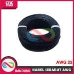 KABEL SERABUT AWG 22 AWG22 HIGH QUALITY HITAM PERMETER - Image 2