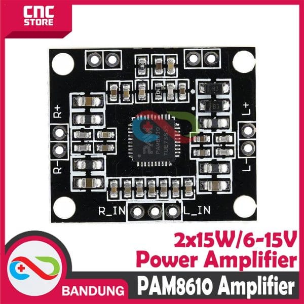 PAM8610 DIGITAL POWER AMPLIFIER BOARD 2X15W DUAL CHANNEL STREO CLASS D HIGH POWER