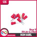 SKUN Y SKUN GARPU CONNECTOR KABEL SV1.25-3.2 RED - Image 2