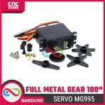 Motor Servo MG995 Tower Pro – Full Metal 180 Derajat untuk Penggerak dan Robotika - Image 4