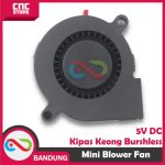 5V MINI BLOWER FAN KIPAS KEONG BRUSHLESS DC ANGIN COOLING TURBO COOLER 2PIN 2P - Image 4