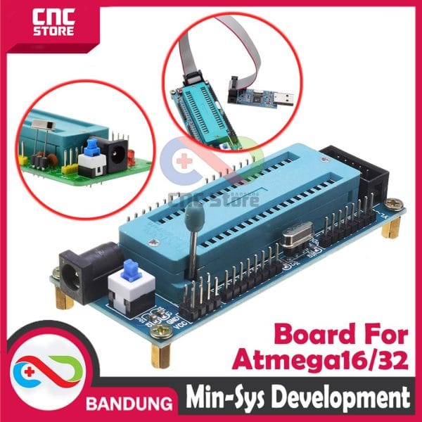 AVR ISP MINIMUM SYSTEM DEVELOPMENT BOARD FOR ATMEGA32 ATMEGA16