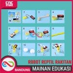 MAINAN EDUKASI RAKITAN ROBOT REPTIL DIY ELEKTRIK STEM - Image 4