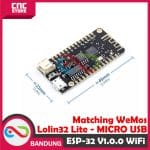 LOLIN32 WEMOS ESP32 V1.0.0 WiFi BLUETOOTH 4MB DEVELOPMENT BOARD ESP-32 - Image 2